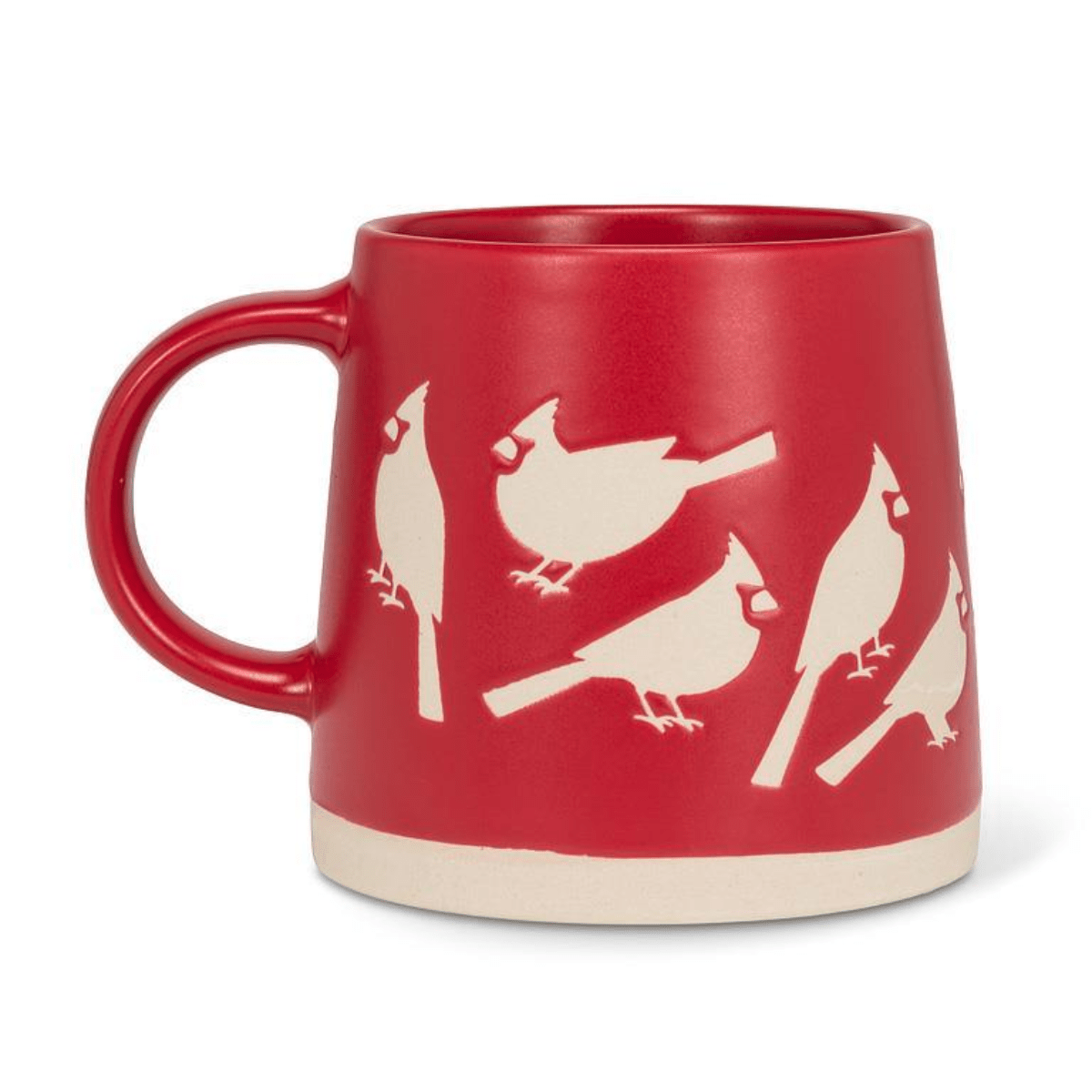 Abbott festive Red Cardinals Mug, 14oz.