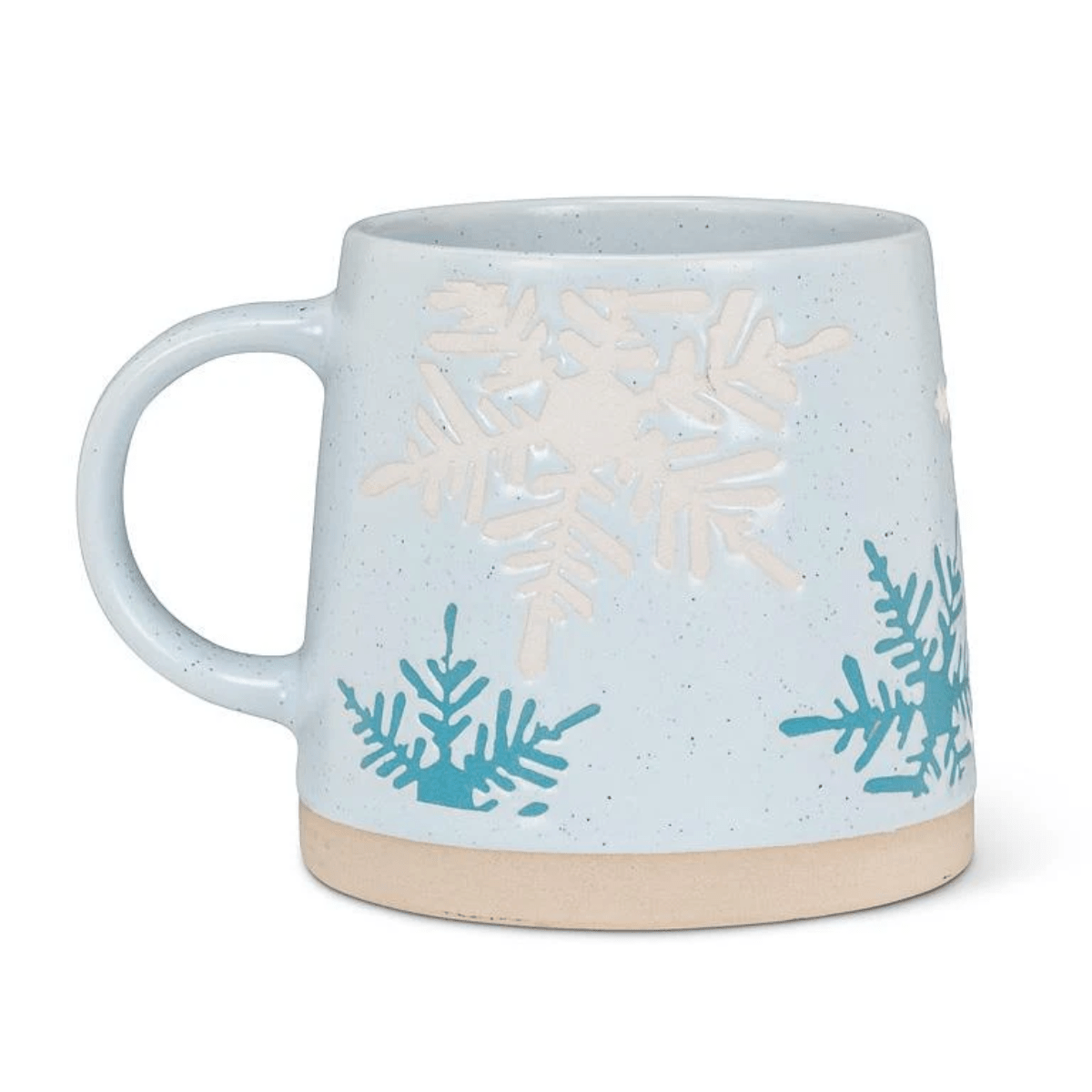 Abbott Blue & White Snowflake Mug 14oz.