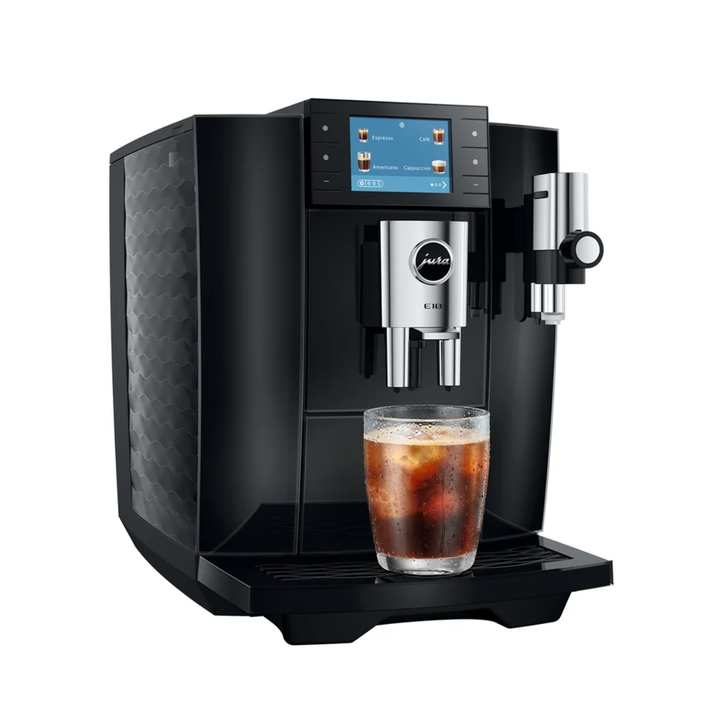 Jura E10 Automatic Espresso Machine, Cosmic Black 