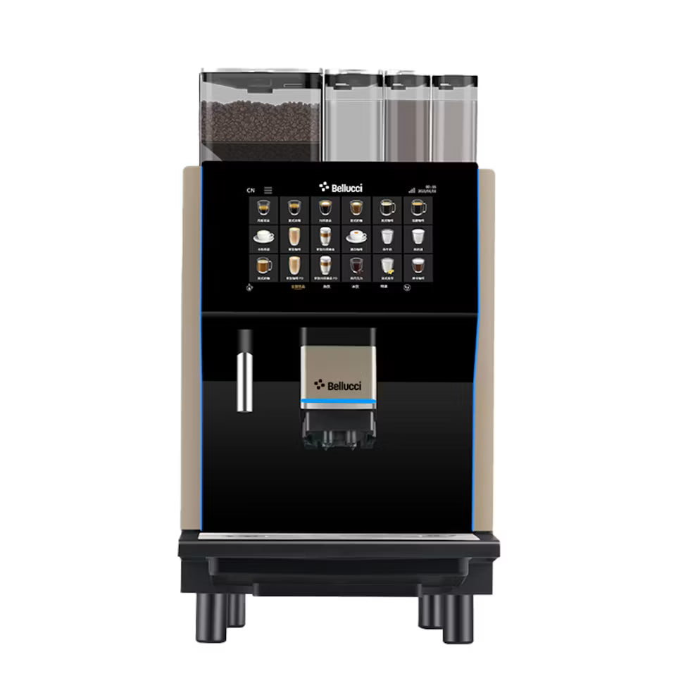 Bellucci Caffe Bar Automatic Coffee Machine, Black