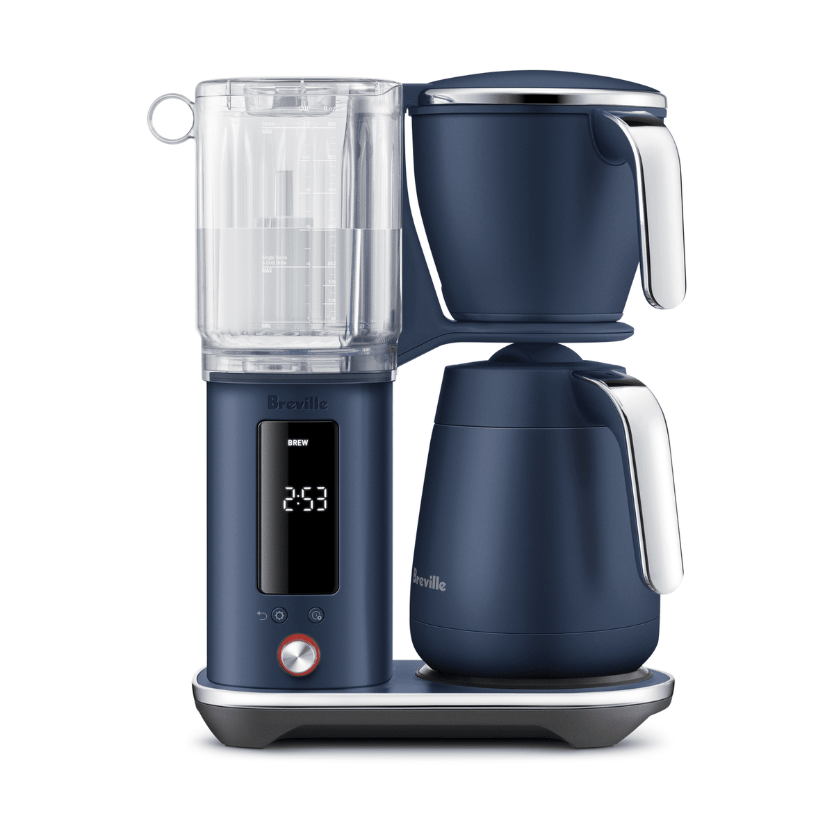 Breville Luxe Precision Brewer Damson Blue, Thermal Carafe, #BDC465DBL1BNA1