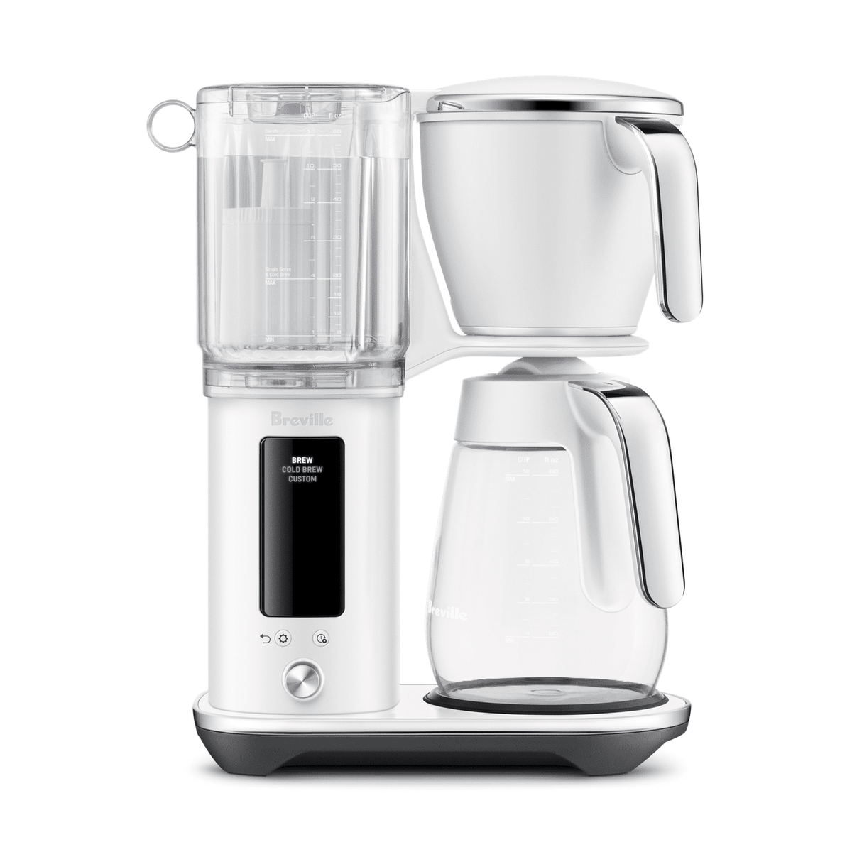 Breville Luxe Precision Brewer Sea Salt, Glass Carafe, BDC415SST1BNA1