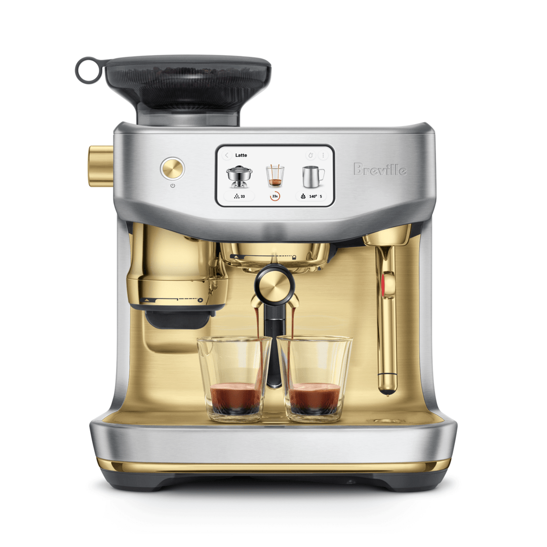 Breville Oracle Jet Espresso Machine, Brushed Steel Brass 