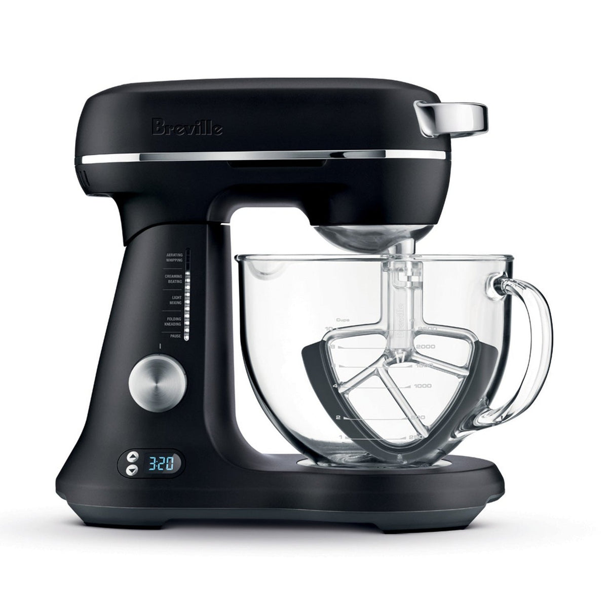 Breville The Bakery Chef Stand Mixer, Black Truffle #BEM825BTR1BCA1