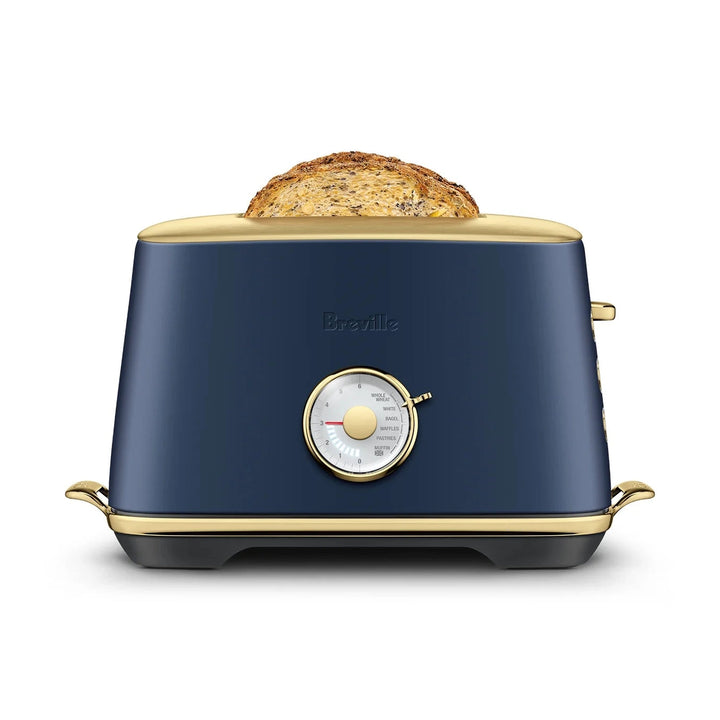 Breville The Toast Select Luxe Toaster, Damson Blue Brass 