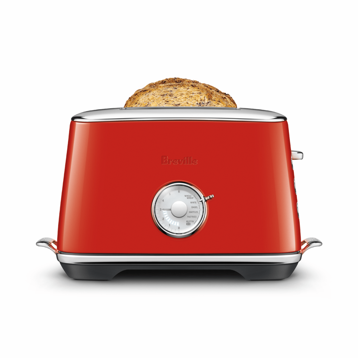 Breville The Toast Select Luxe Toaster, Pomodoro Rosso #BTA735PMR