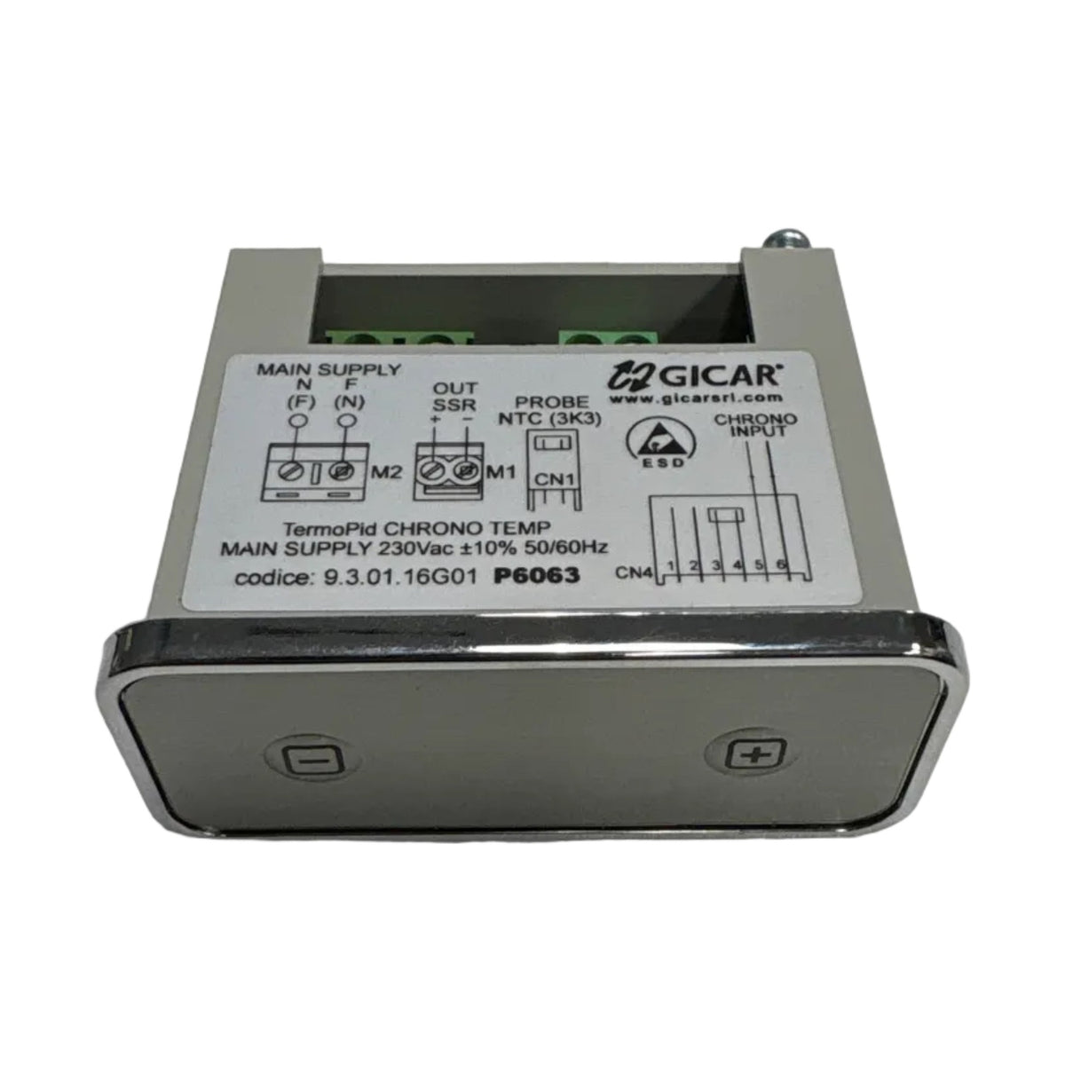 ECM THERMO PID 1 TEMP ECH HX 230V P6063
