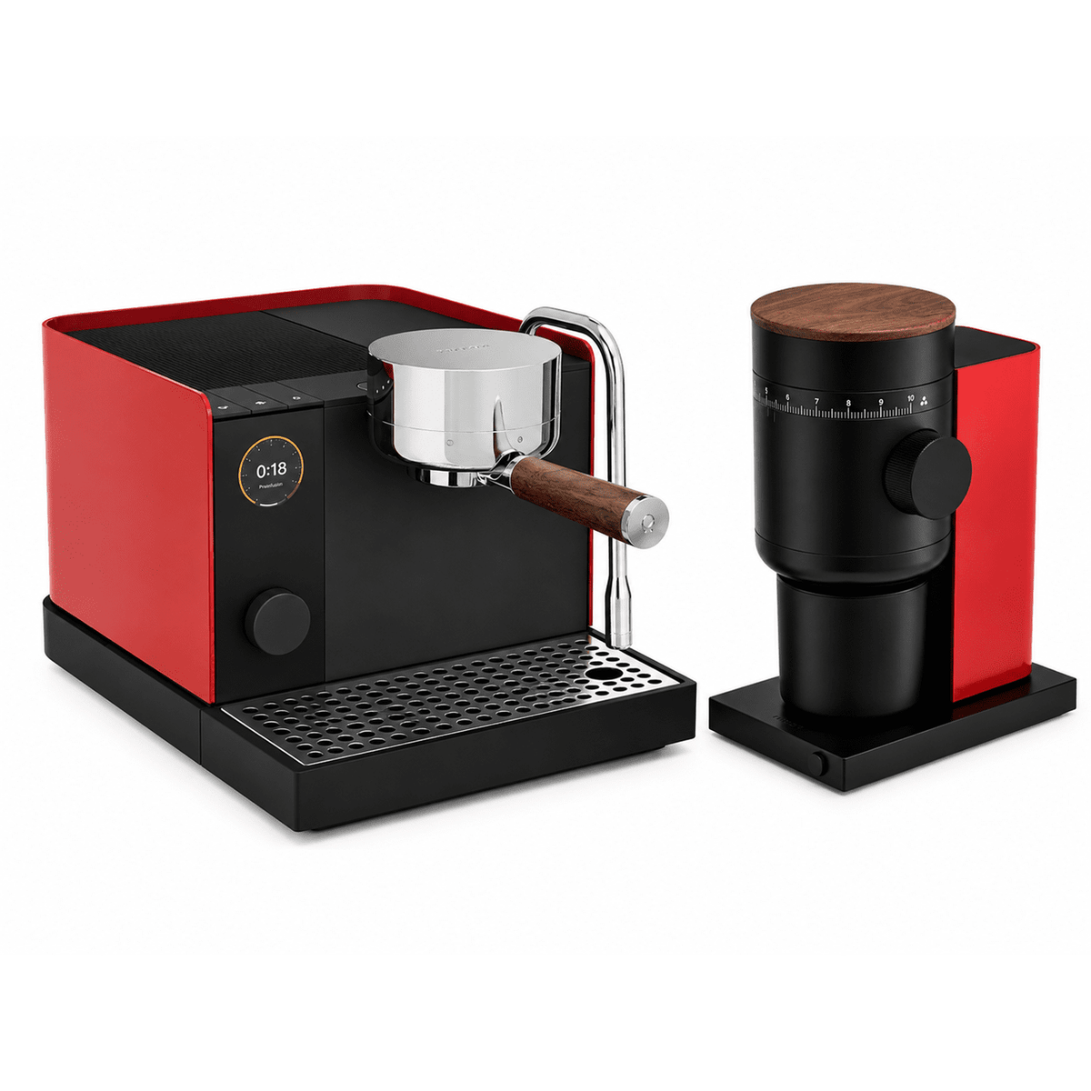 Fellow Series 1 & Opus 2 Grinder Red