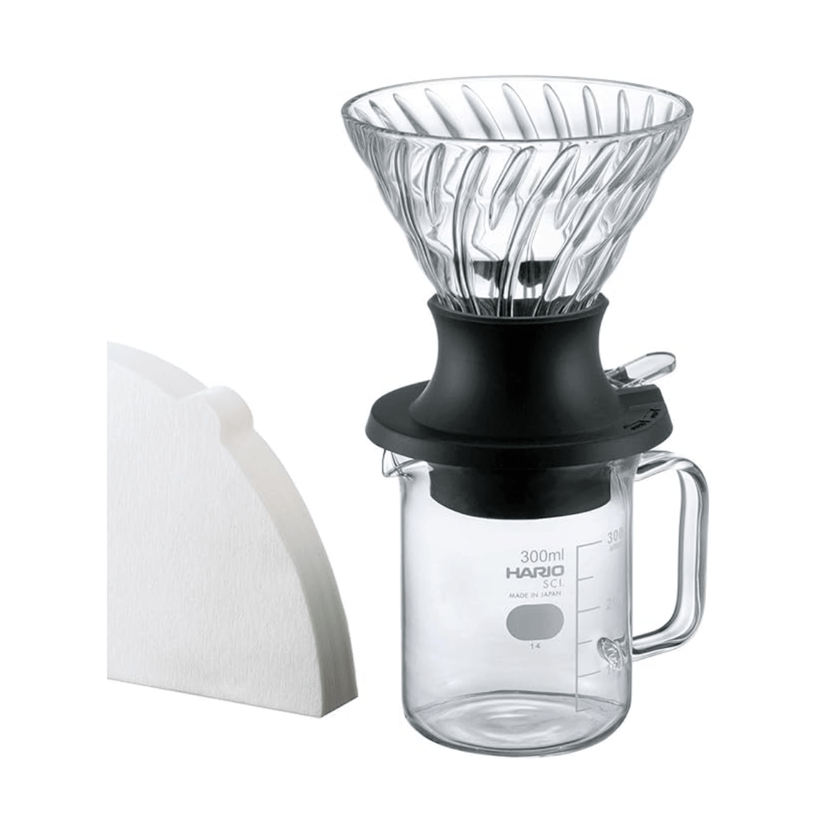 Hario V60-02 Switch Set Immersion Dripper & Carafe