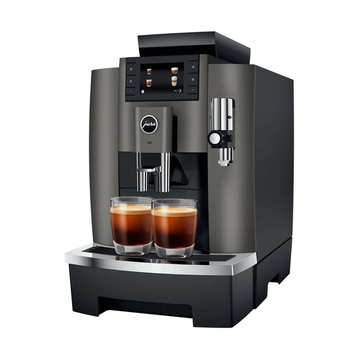 Jura W8 Automatic Espresso Machine, Dark Inox 