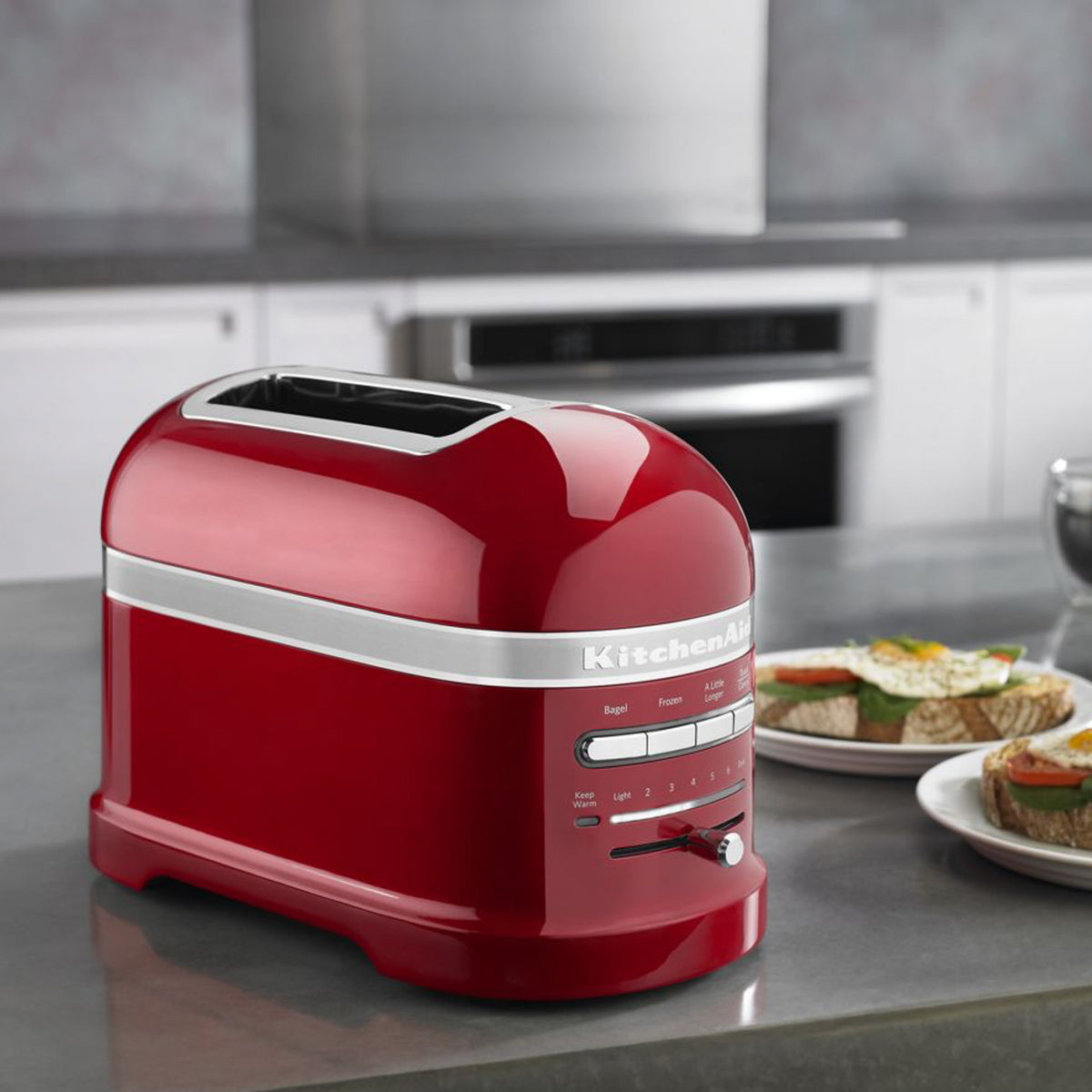 KitchenAid Pro Line Series 2-Slice Toaster, Candy Apple Red #KMT2203CA