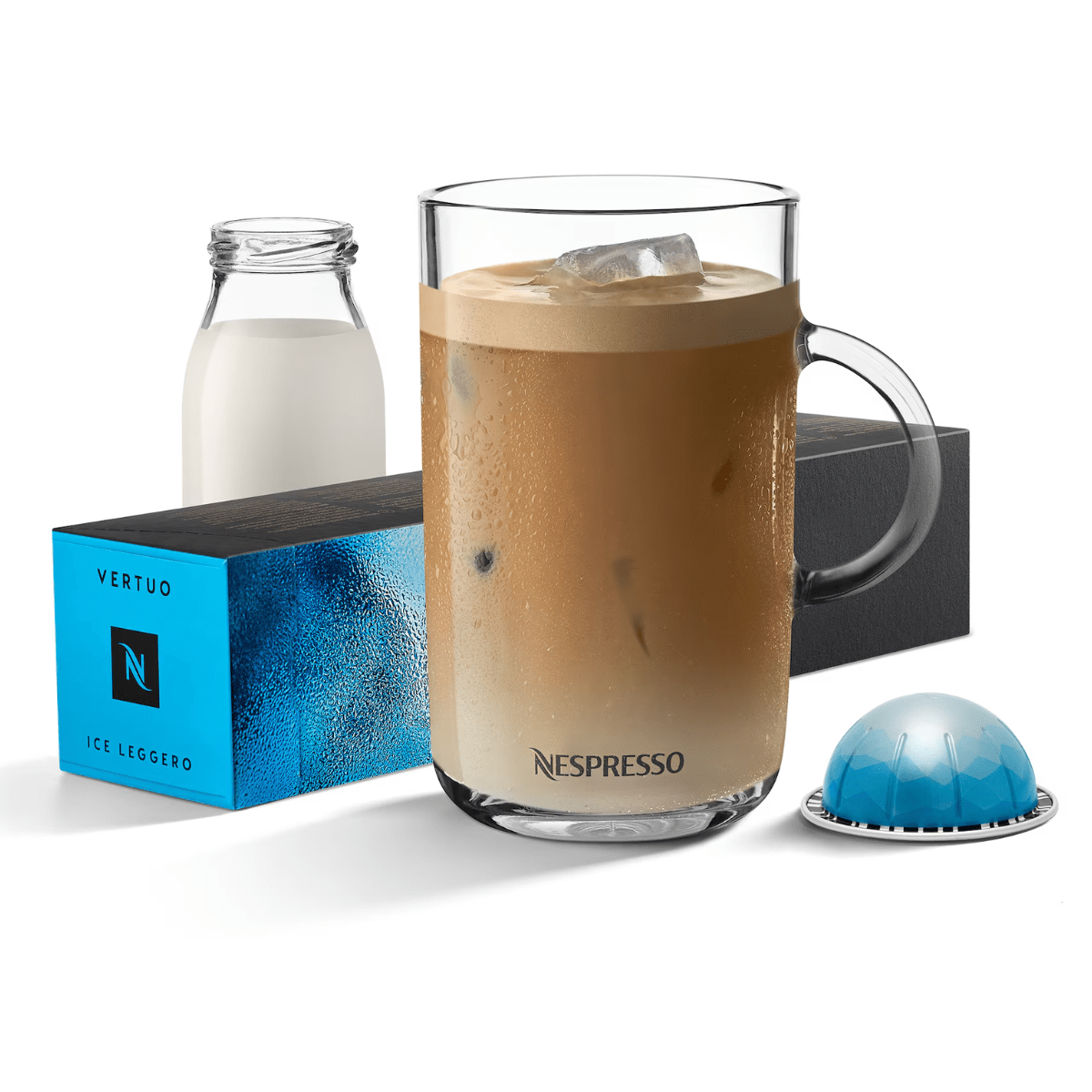 Nespresso Vertuo Iced Leggero 80ml Coffee Pods, 10 Pack