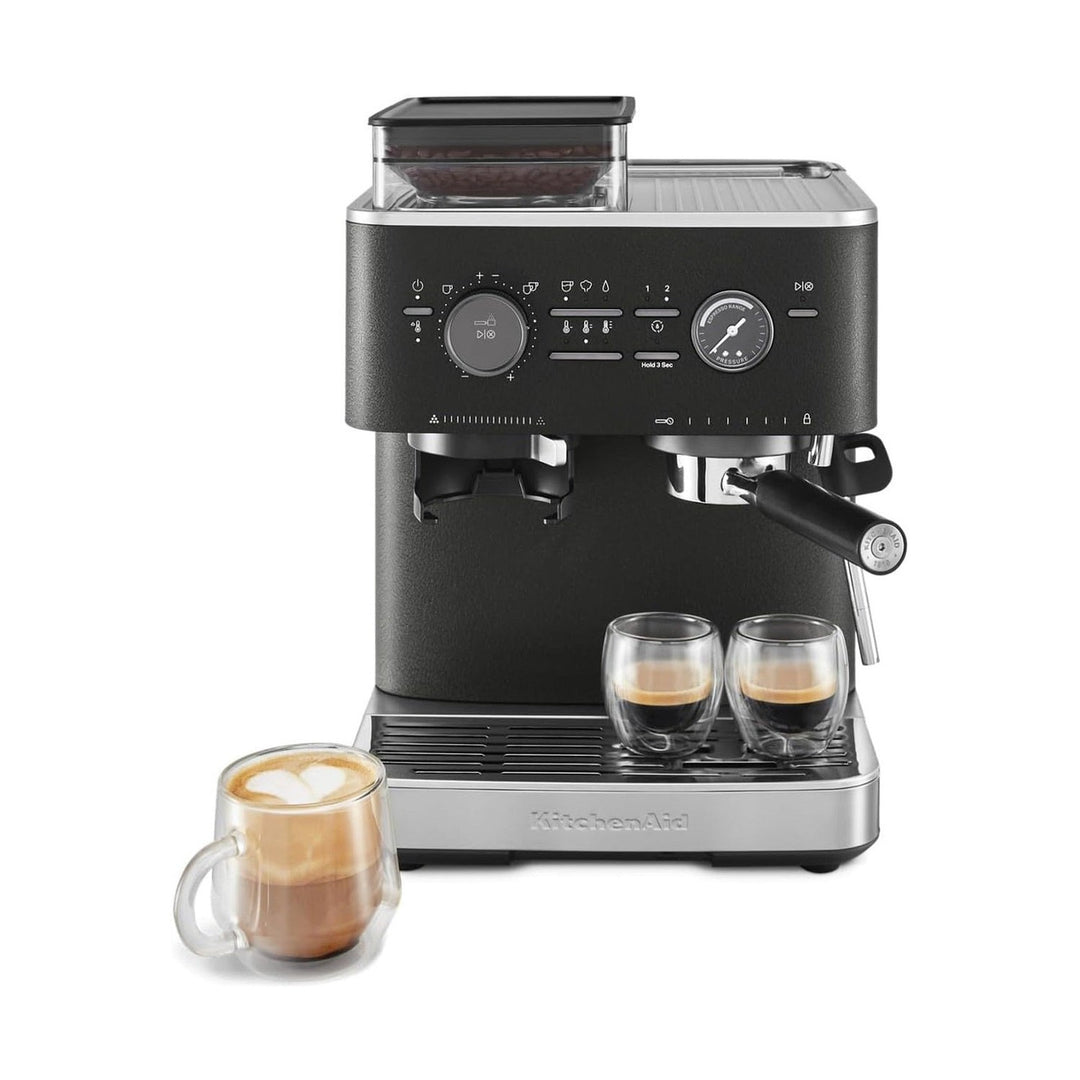 KitchenAid Semi-Automatic Espresso Machine, Black 