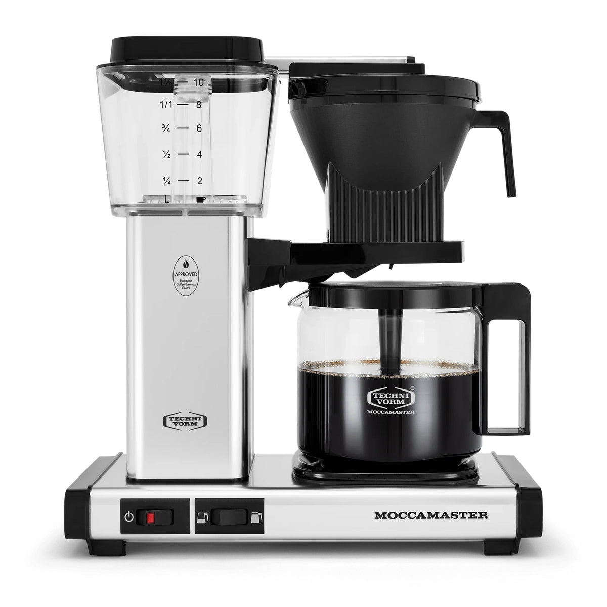 OPEN BOX | Technivorm Moccamaster KBGV Select Coffee Maker, Polished Silver #53941