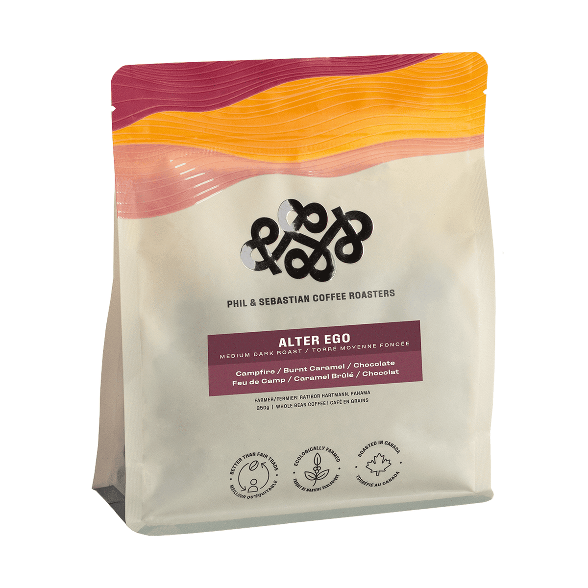 Phil & Sebastian Alter Ego Whole Bean Coffee, 250g
