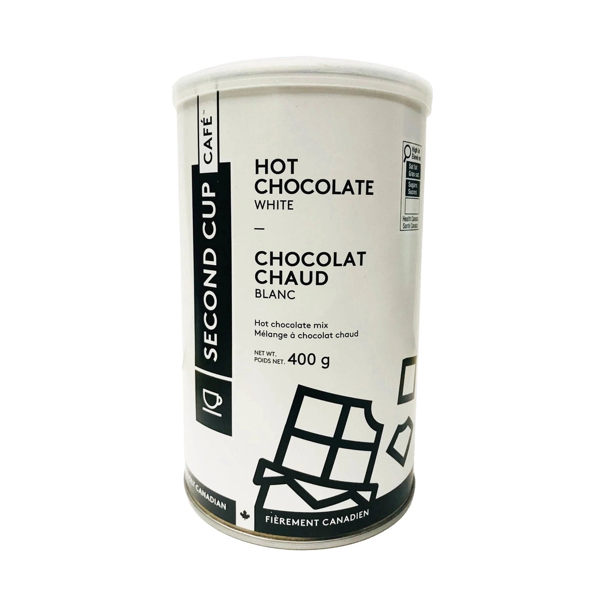 Second Cup White Hot Chocolate Mix, 400g