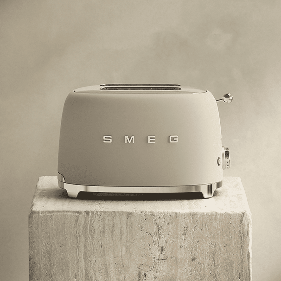 Smeg 2-Slice Toaster, Moonlight
