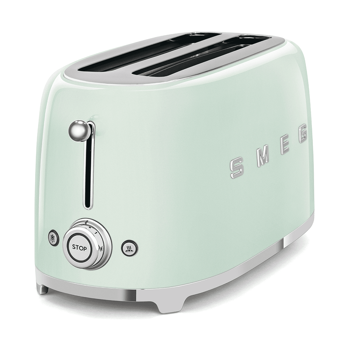 Smeg 4-Slice Toaster, Pastel Green #TSF02PGUS