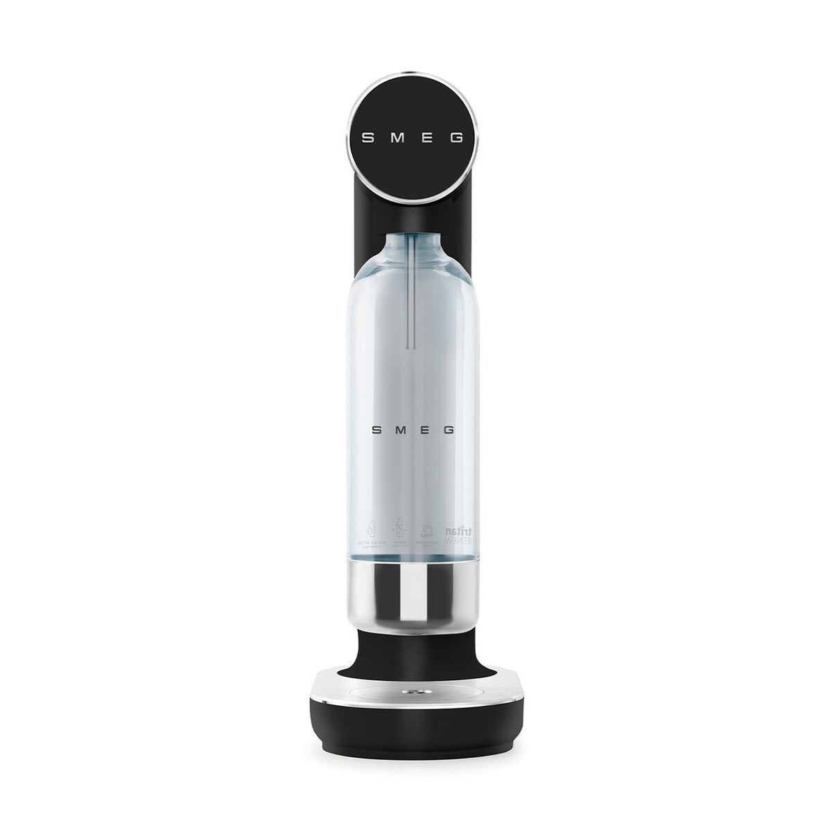Smeg Soda Maker, Black #SKC01BLM