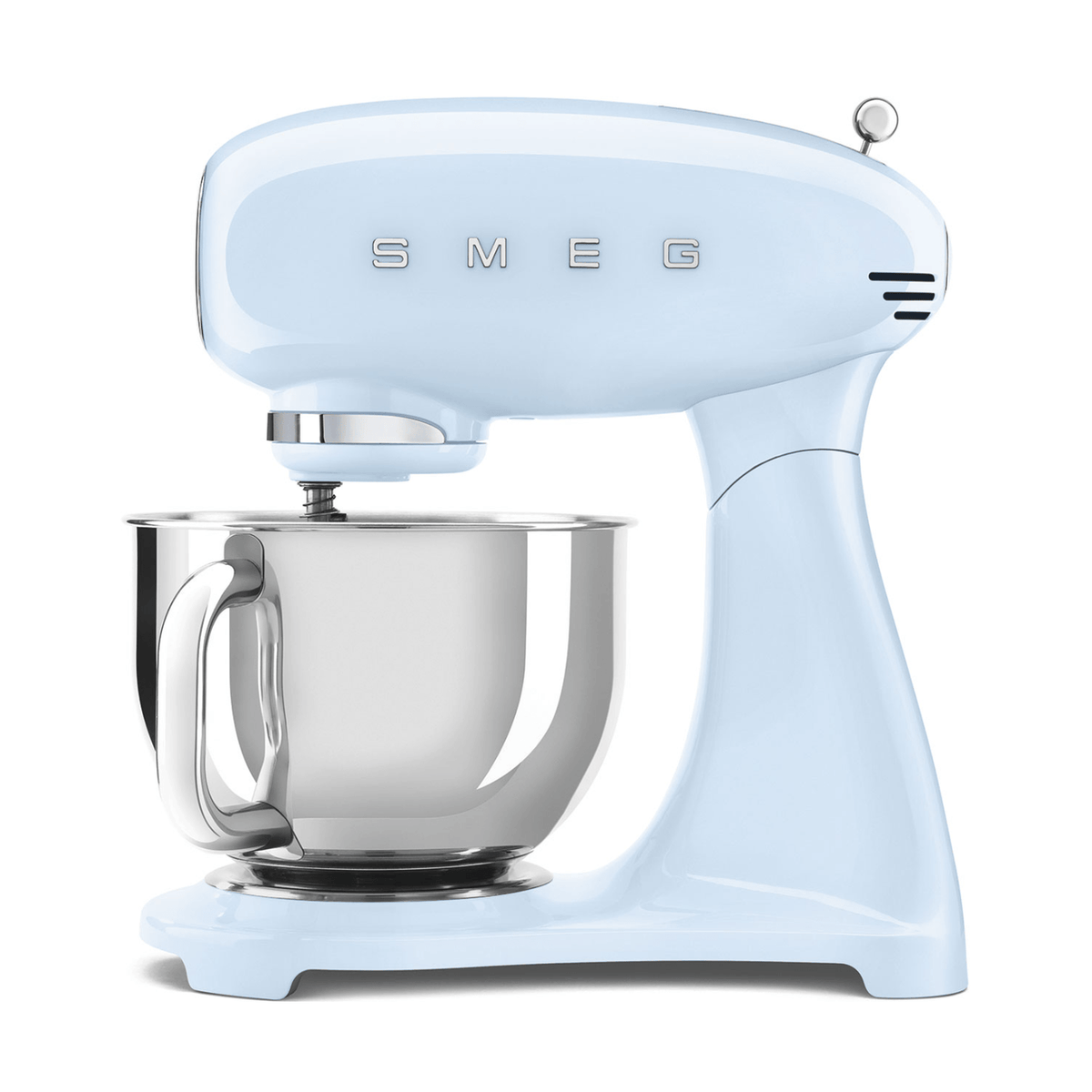 Smeg Tilting Stand Mixer, Pastel Blue #SMF05PBUS