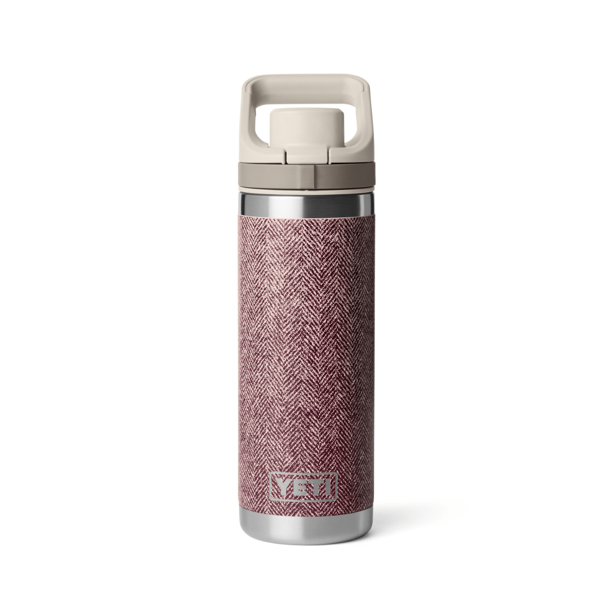 YETI Rambler 18 oz. Bottle with Flip Chug Cap, Riverhead Red