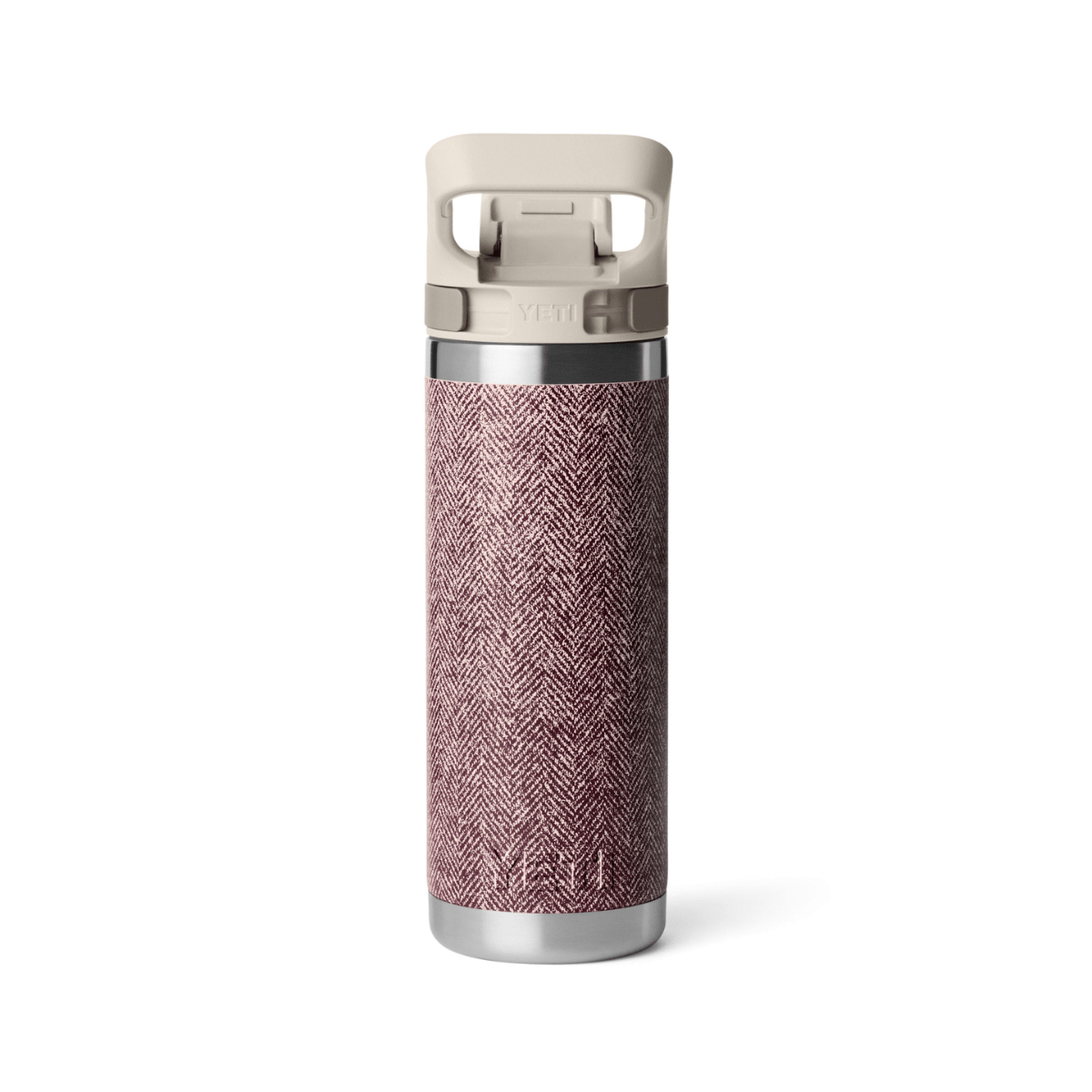 YETI Rambler 18 oz. Bottle with Flip Chug Cap, Riverhead Red