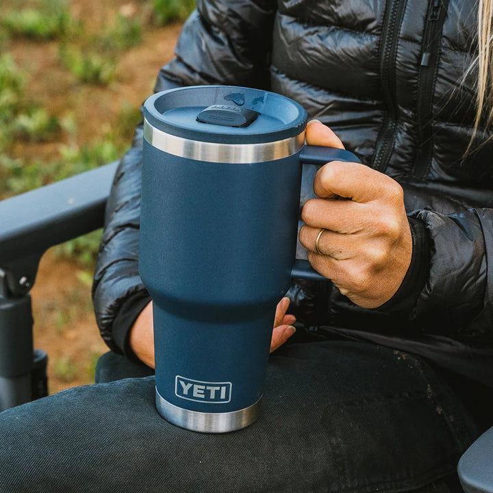 YETI Rambler 20 oz. Travel Mug 2.0, Navy
