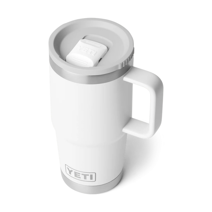 YETI Rambler 20 oz. Travel Mug 2.0, White