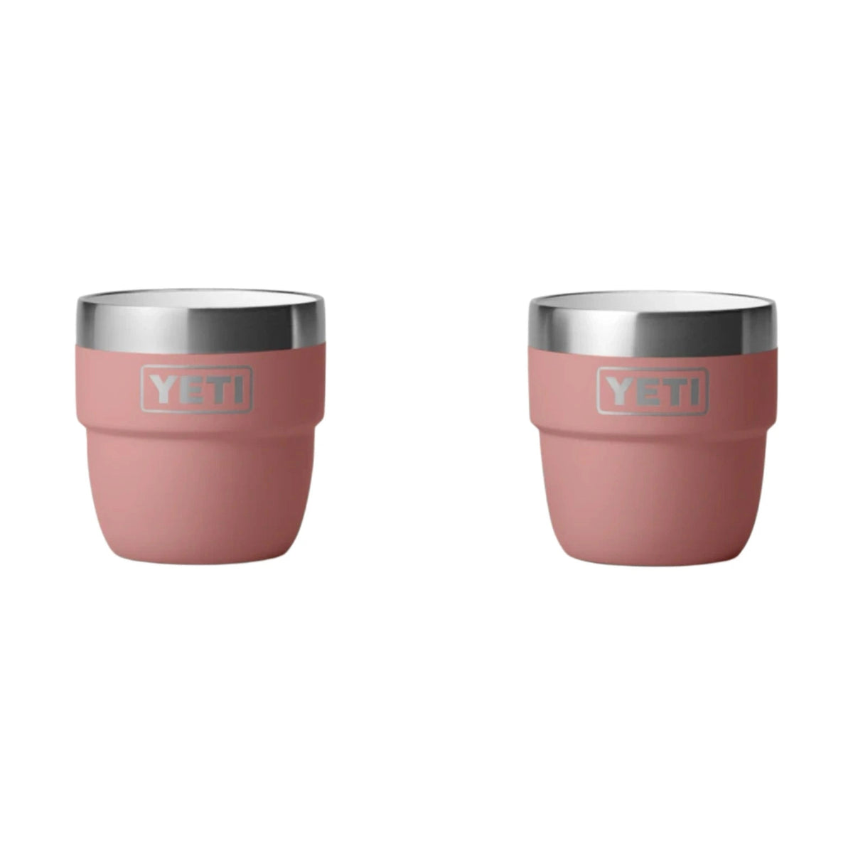 YETI Rambler 4 oz. Espresso Cups Set of 2, Sandstone Pink
