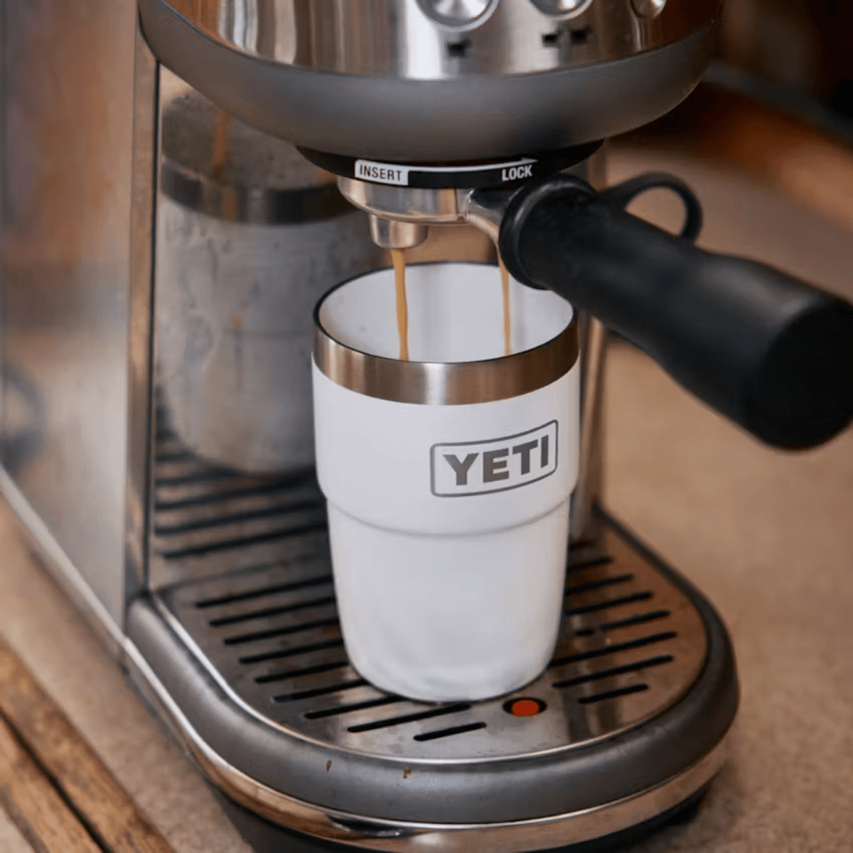YETI Rambler 8 oz Ceramic Lined Stackable Cup, White