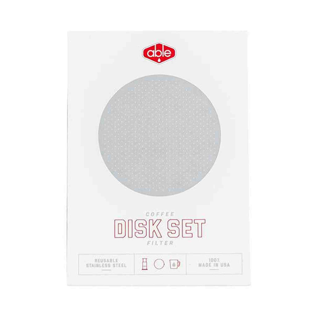Able Filter Disk Combo Set for Aeropress Fine & Regular