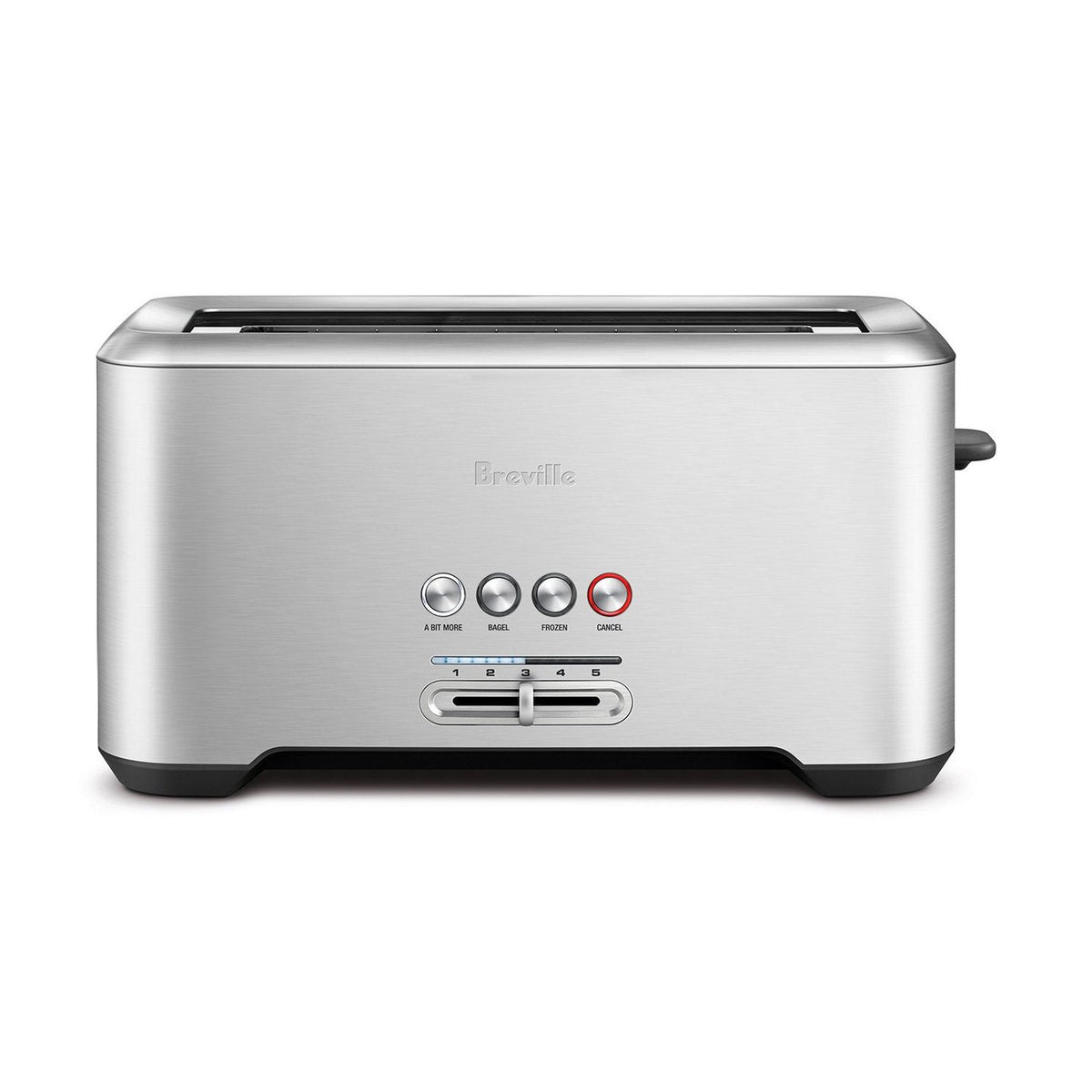Breville 'A Bit More' 4-Slice Toaster, Brushed Stainless Steel