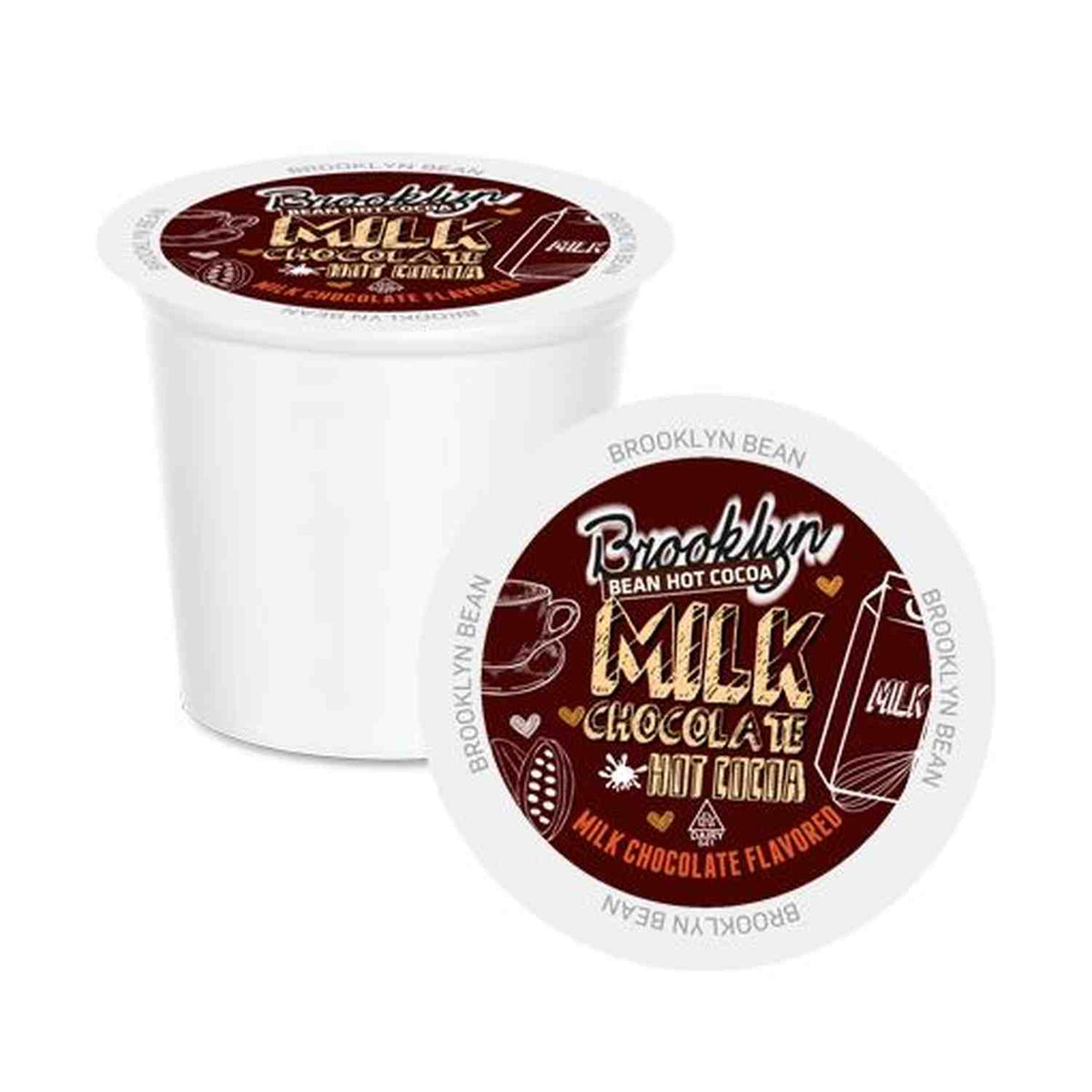 Brooklyn Beans Milk Chocolate Single Serve Hot Cocoa 12 Pack
