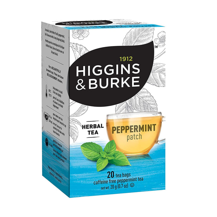 Higgins &amp; Burke Peppermint Patch Filterbag Tea 20 Count