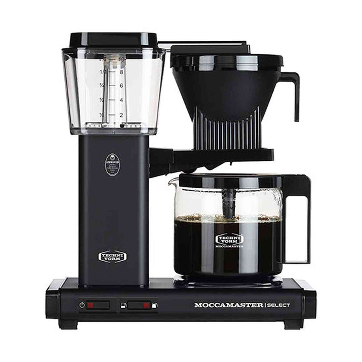 Technivorm Moccamaster KBGV Select Coffee Maker, Matte Black #53948
