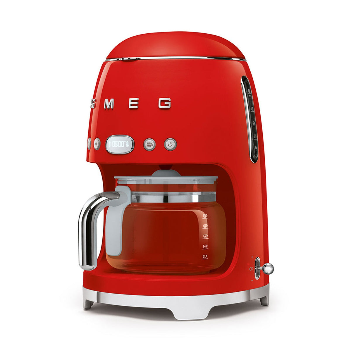 Smeg 50s Style Drip Filter Coffee Machine, Red #DCF02RDUS