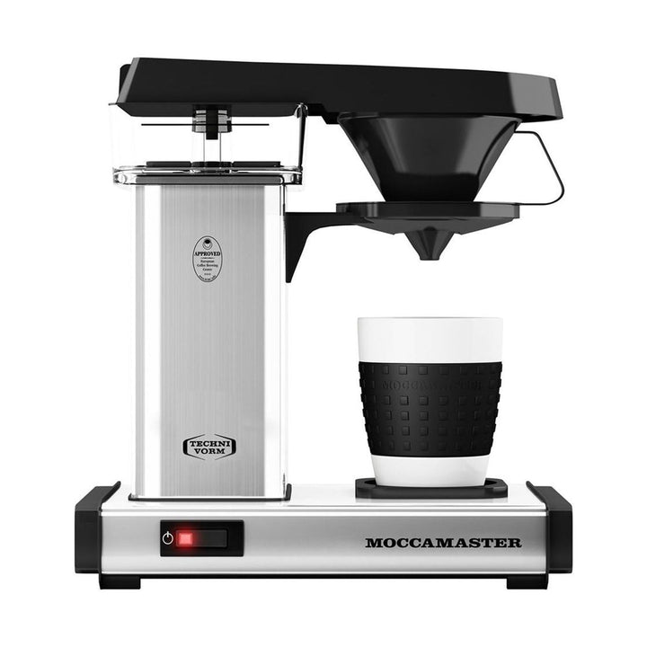 Technivorm Moccamaster Cup-One Coffee Maker, Polished Silver 