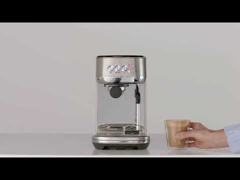 Breville Bambino Plus Automatic Espresso Machine, Black Truffle